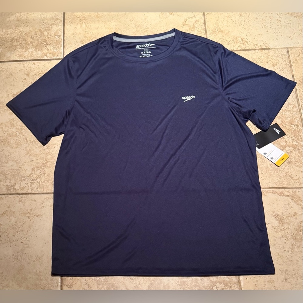 Speedo Performance Rash Guard Shirt - Picture 9 of 9